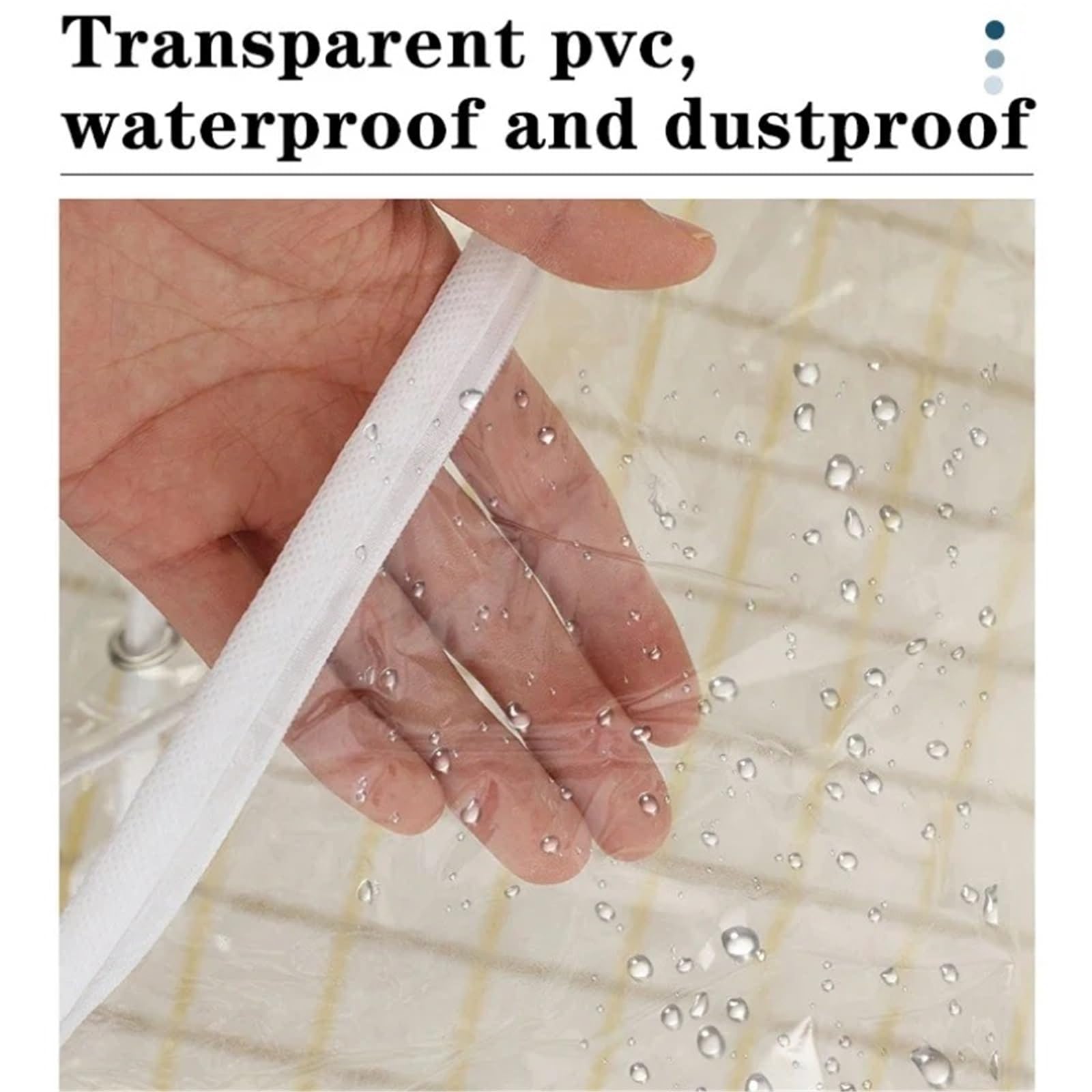Organizador de sábanas Bolsas de almacenamiento transparentes con cremallera y asas, organizador debajo la cama for armario gran capacidad, ropa, edredón