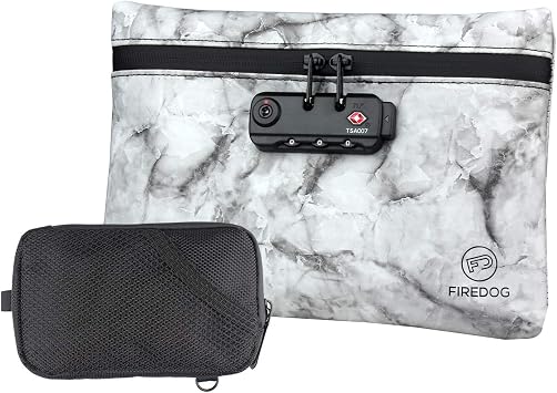 FIREDOG Smell Proof Bags with Pocket Sized Odor Proof Bags