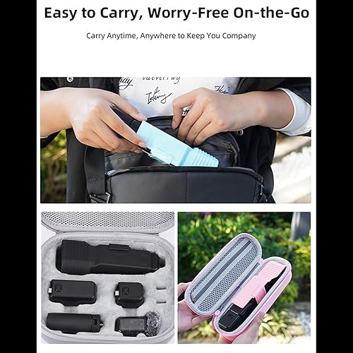 Vista 8 de Funda protectora de lente para DJI Osmo Pocket 3, protector de cardán para pantalla de lente para bolsillo 3 accesorios, resistencia a los golpes