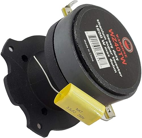 Miniatura 3 de Gravity WZ6G Warzone Series - Altavoz profesional de rango medio de 6.5 pulgadas de 1000 W, tweeter de titanio de 1200 W, crossovers de 2 vías de