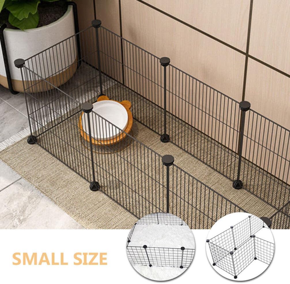 VANZACK Cage Connectors for Small Animals Playpen Fence Connectors Plastic Buckles Fixed Buckles for Cabinets