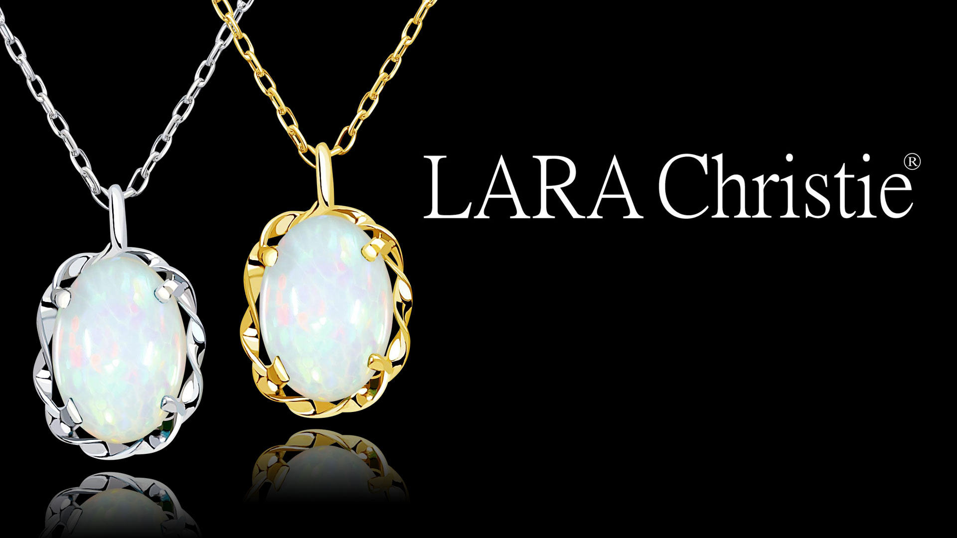 Amazon | [ララクリスティー] ネックレス レディース オパール