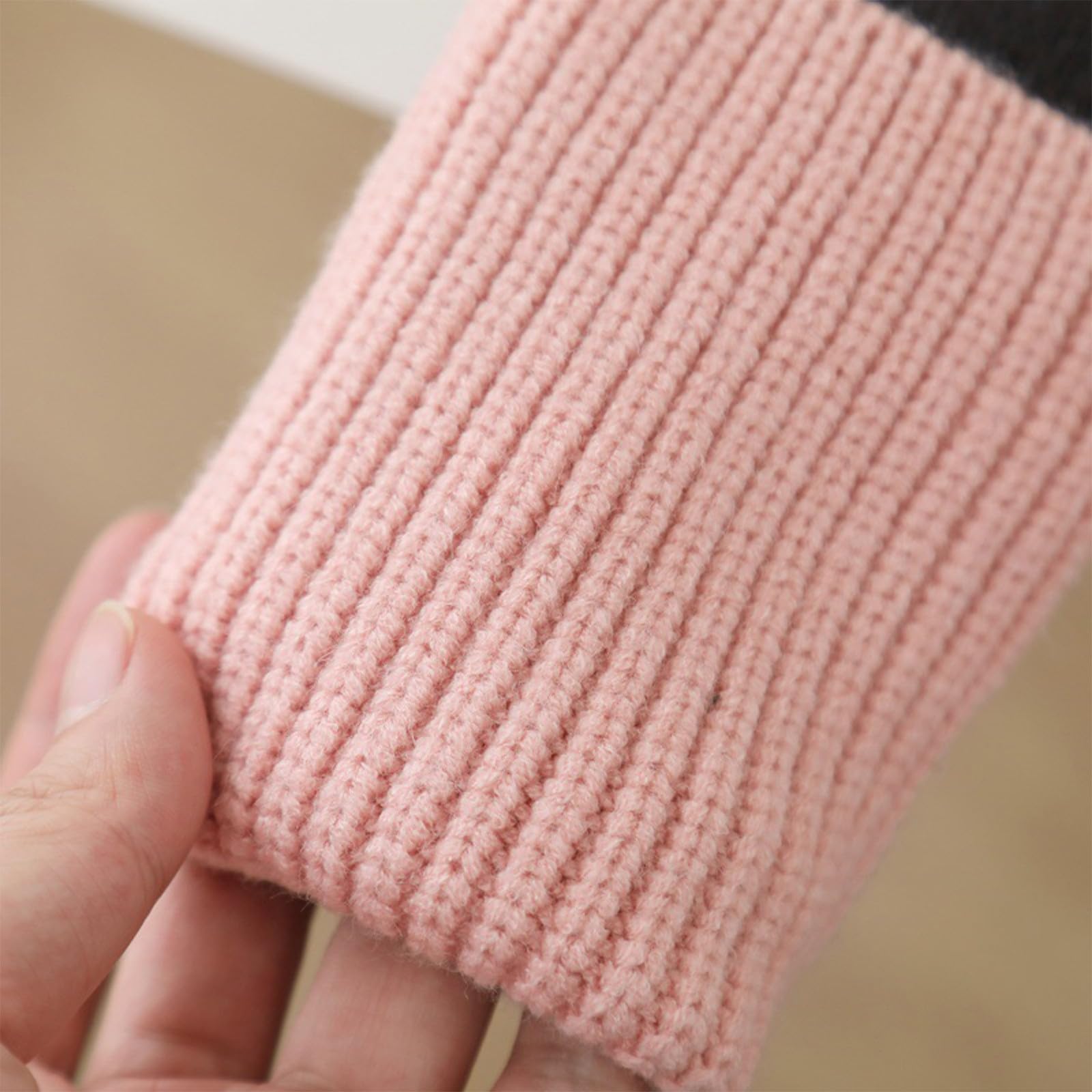 Genérico Conjunto de Suéter Tejido y Leggings para Niñas Abrigo Invierno Prendas Juego Diario Cómodas Edades 2 3 4 5 6 7 Años