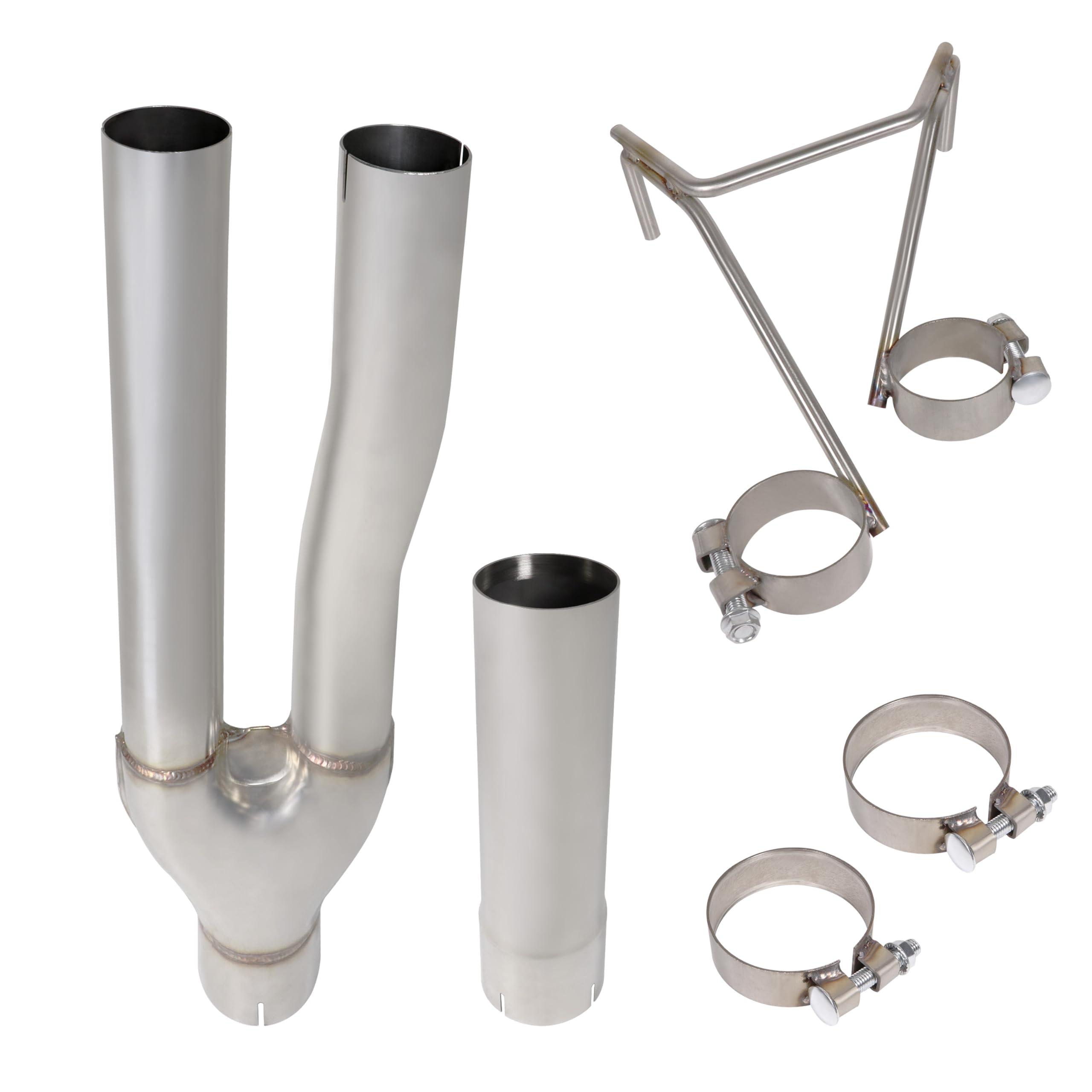 Amazon.com: YiEC ZAN Dual Exhaust Muffler Y-Pipe Kit for Dodge Ram 1500 ...