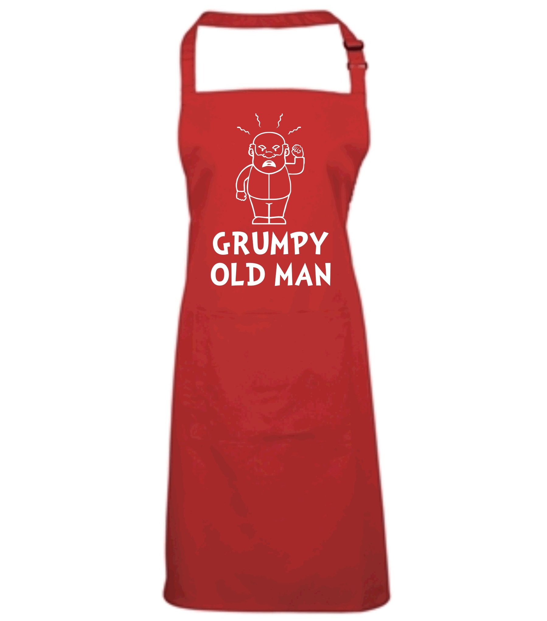 Edward Sinclair Red Grumpy Old Man' Apron
