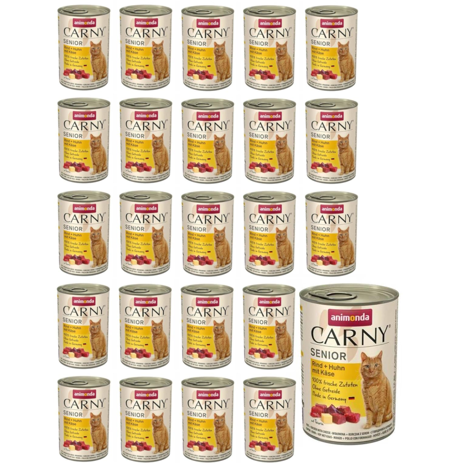 Animonda Carny, Senior Rind+Huhn+Käse 400 g