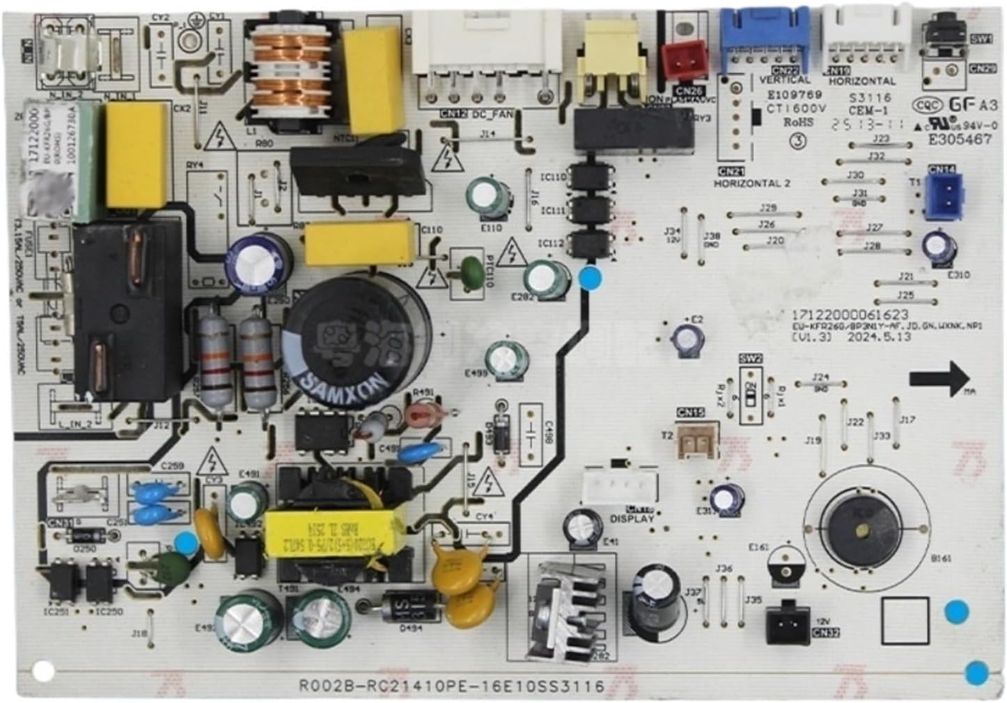 EU-KFR26G/BP3N1Y-AF.JD.GN.WXNK.NP1 17122000061623 Control Board for Air Conditioner Circuit PCB Conditioning Spare Parts