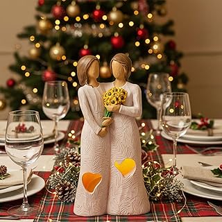 NAN ZAI NAN FANG Friendship Gifts for Women Friends Resin Tealight Holde...