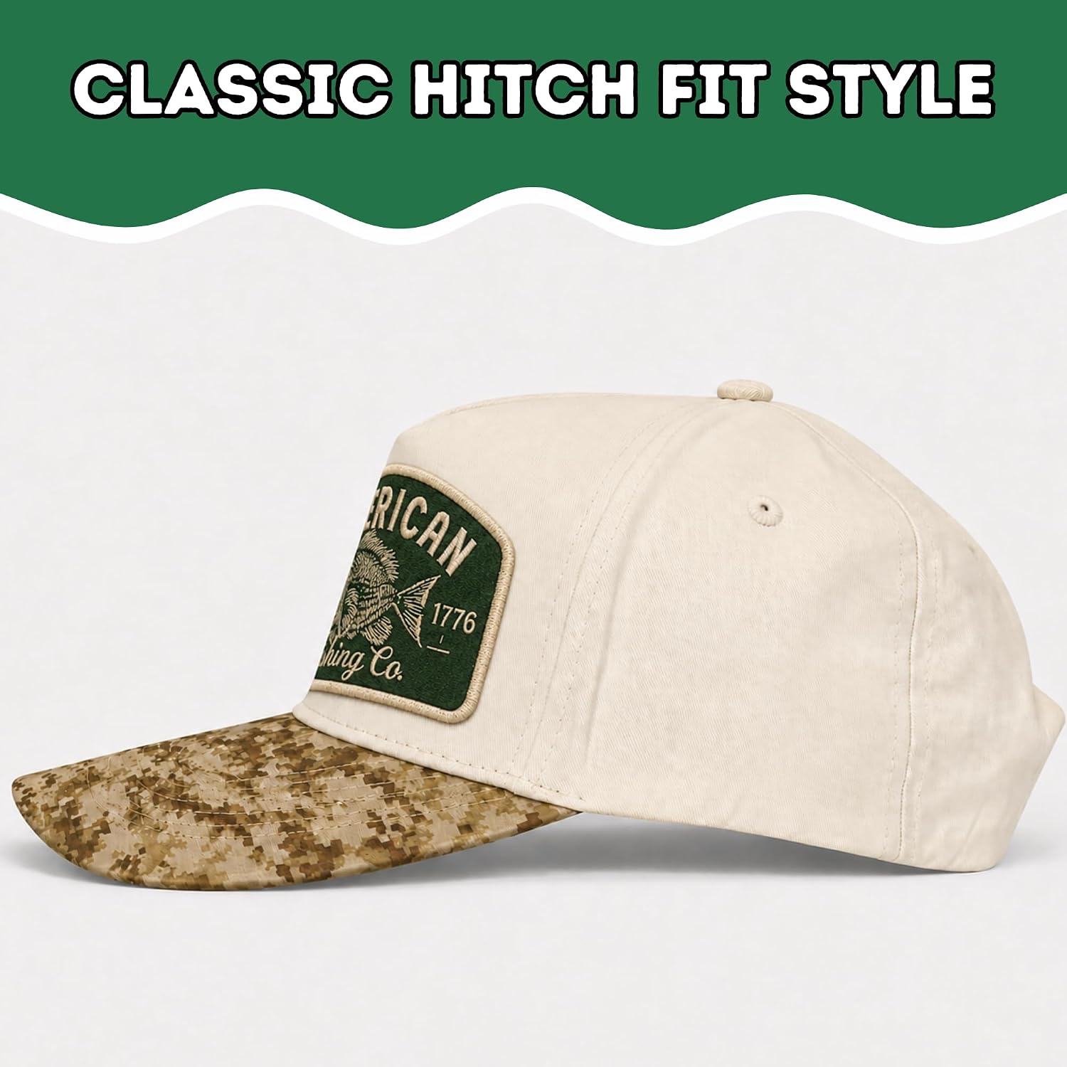 Funny Golf Hats for Men – Snapback Trucker Cap, Embroidered Design, Adjustable Fit – Golf Hat, Fishing & Casual Wear
