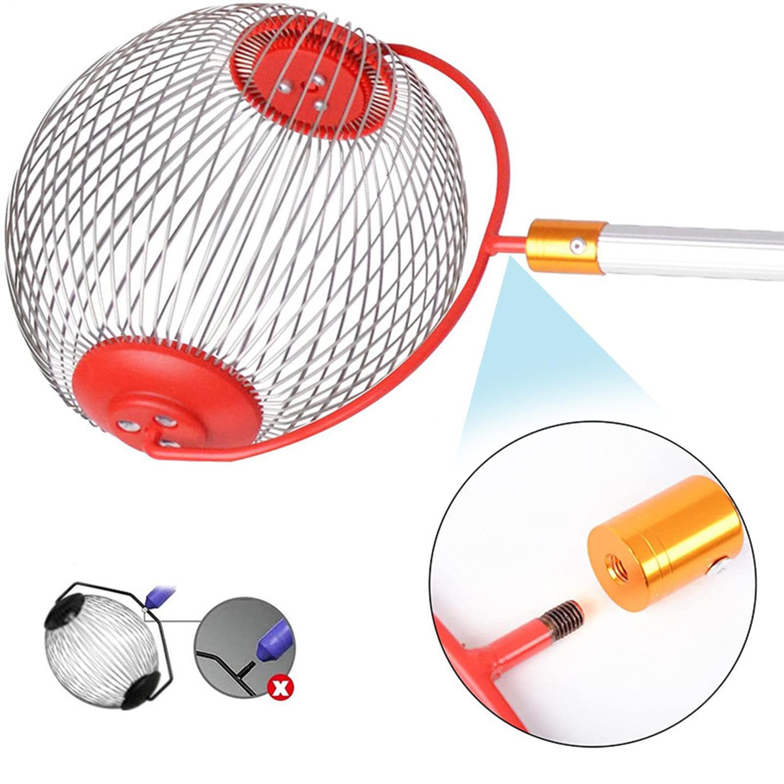 Collecteur De Noix De Rouleau, Cueilleur De Noix De Jardin, Ramasse