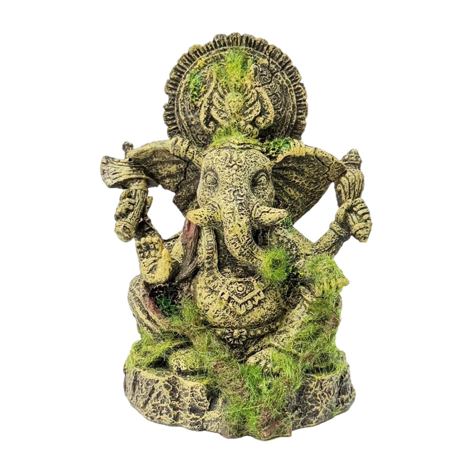 Snorvixre Retro Resins Aquarium Ornament for Fish Hiding and Fish Breeding Decoration Aquarium Landscape Decoration