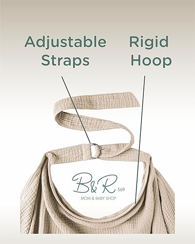 Miniatura 3 de Funda de lactancia para lactancia materna y bombeo del bebé, fundas de lactancia transpirables de privacidad con cuello de arco para mamá, delantal