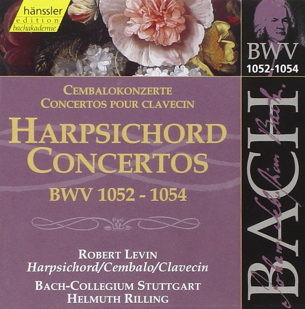 Bach: Harpsichord Concertos, BWV 1052-1054 (Edition Bachakademie Vol 127) /Levin · Rilling