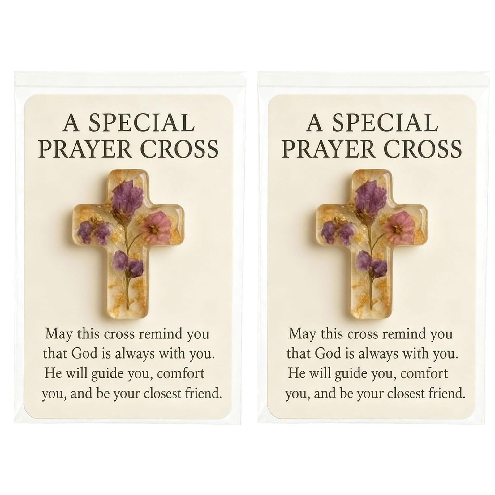 Kalttoy 2Pcs Acrylic Crossed Charm with Blessing Card for Player Motivational Keychain Gifts Acrylic Charm