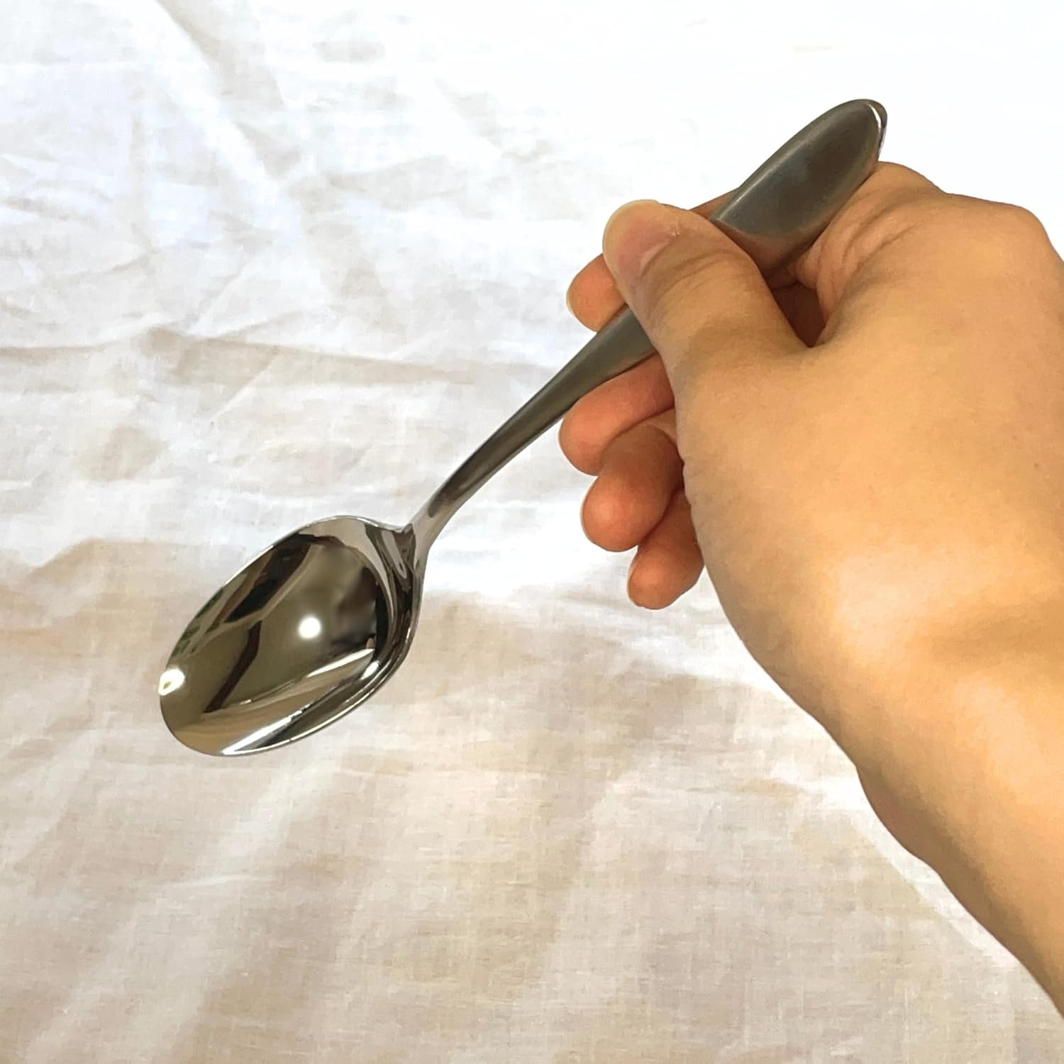 Takagi Napoli Stainless Steel Dessert Spoons, Set of 4, Made in Japan