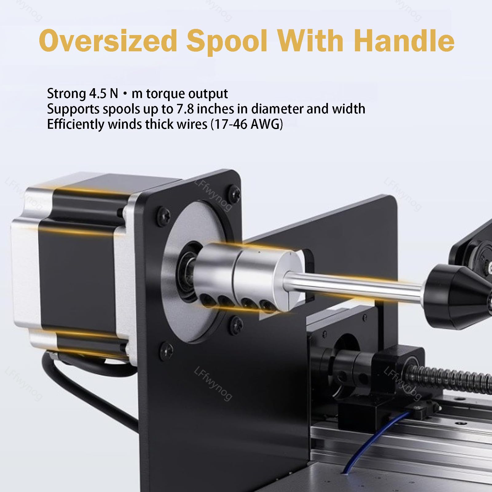 Avvolgitrice elettrica con funzione di memoria per motore, pickup per chitarra e bobine di amplificatori a tubo, avvolgitore automatico a spirale