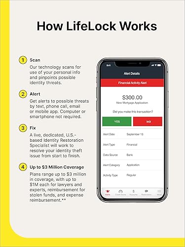 Miniatura 2 de LifeLock Standard Identity Theft Protection, Individual Plan, 1 Year Auto-Renewing Subscription Online Code