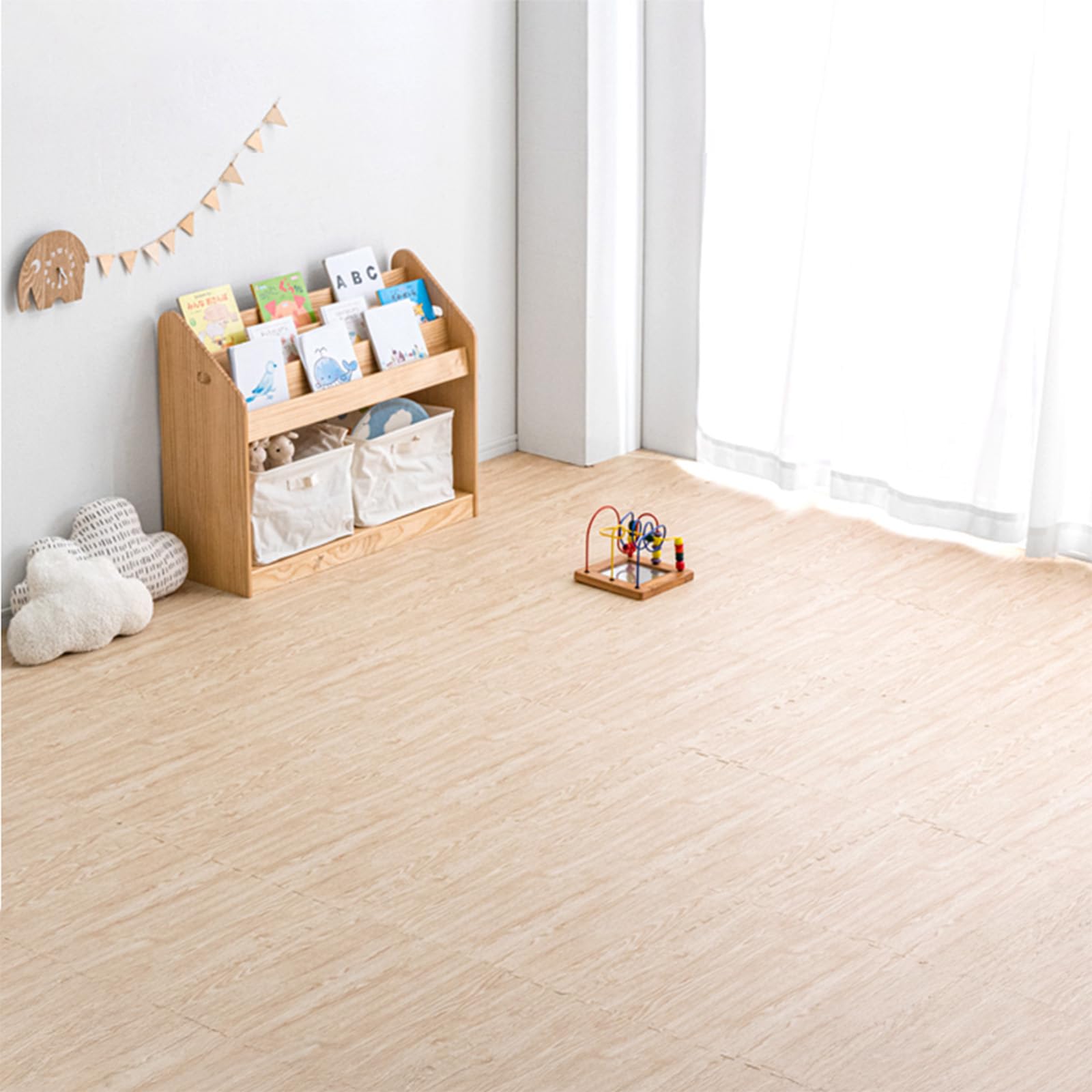 Amazon.co.jp: タンスのゲン ジョイントマット 極厚20mm 大判59cm 6畳