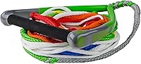 Vista 9 de RADAR Control Water Ski Rope and Handle Package - 13 Inch Handle, Non-Rotating Grip, Pre-Stretched Low-Drag Rope, Full Length End Caps, High Control