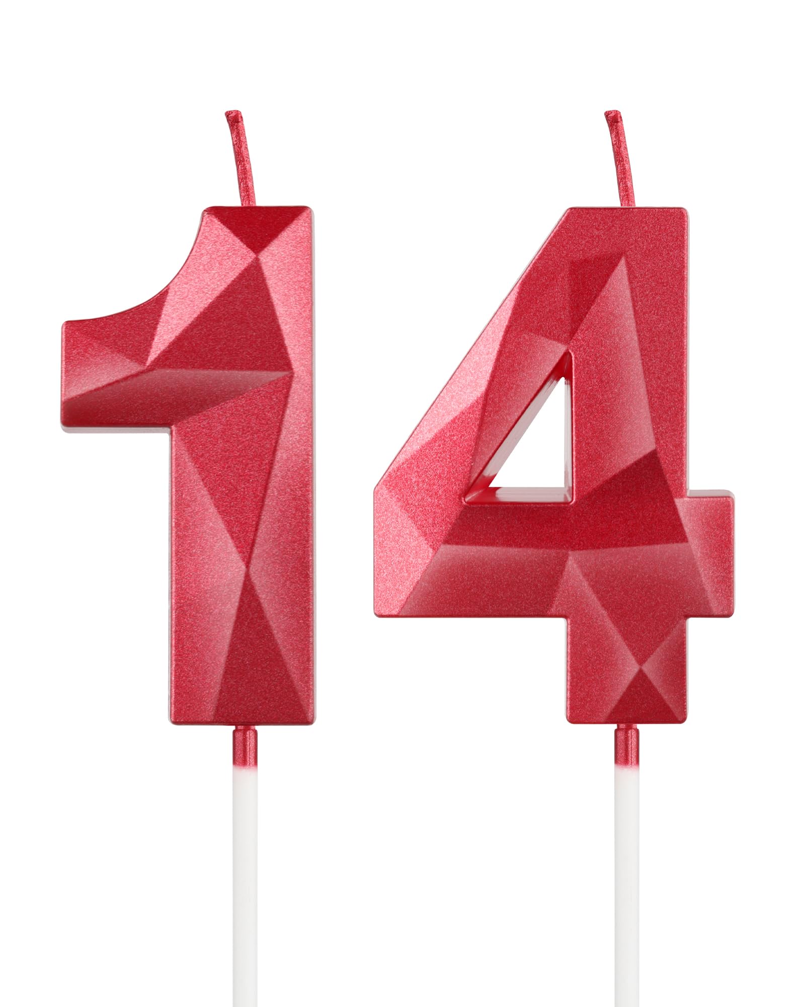 Royal Blue 13th Birthday Candles, 3D Number 13 Candle for Cake, Boy Girl 13th Birthday Decorations,Sapphire Candle Topper Blue Cake Decorations for Birthday Party Wedding Anniversary Supplies — view 322