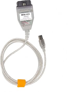 OBD2 Diagnostic Cable Enhanced for Toyota Lexus Scion, USB Diagnostic Scanner Cable Compatible for TIS Techstream and 32/64 bit Windows, Driver/APP Must Be Installed