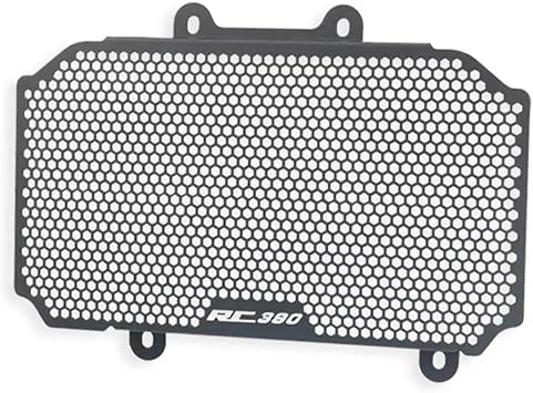 Motorcycle Radiator Grille Guard for KTM RC390 RC200 RC125 RC 390/200/125 2014-2021 Motorcycle Radiator Guard Grille Cover Protector Protective Grill Protector CoverBlack-RC390