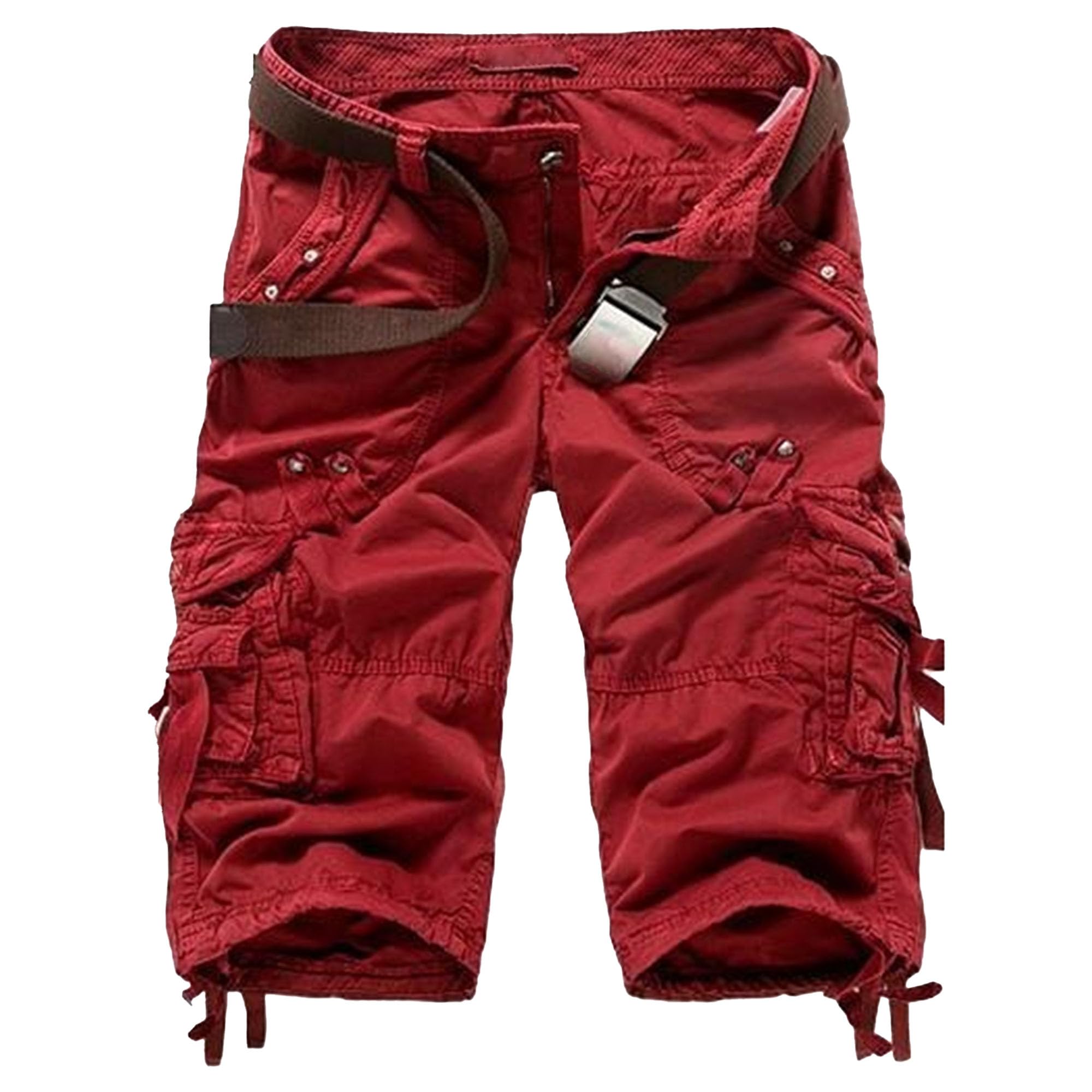 Short d'entraînement léger homme avec poches cargo et coupe ample confort