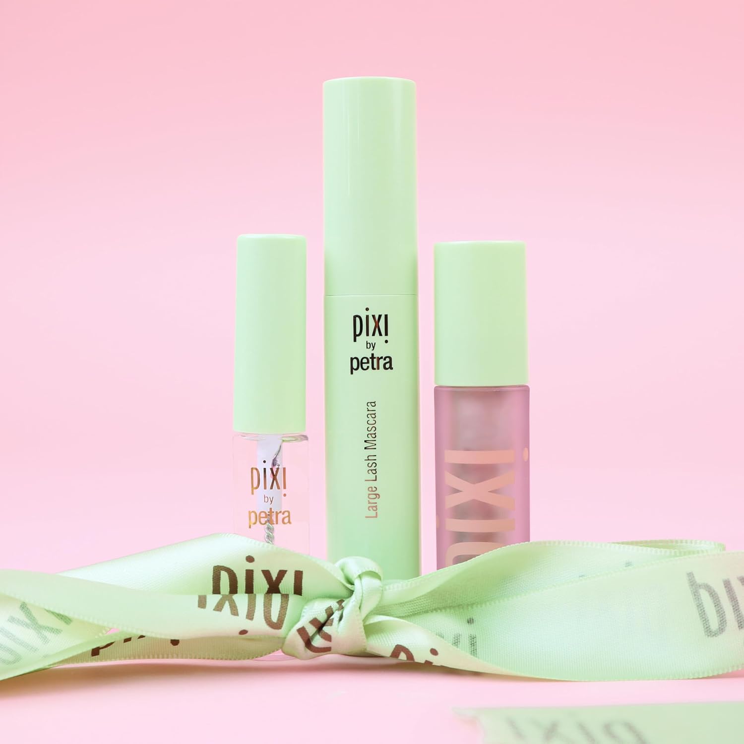 Pixi Elevate Eye Trio, featuring EyeLift Max in Sunset and Large Lash Mascara in Bold Black