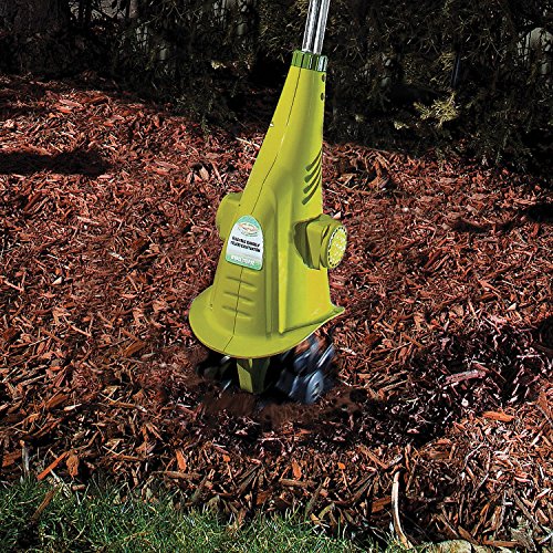 Image of Sun Joe Corded Electric Garden Cultivator with Steel Blades, 6.3-Inch Wide Path, 2.5-Amp Motor - Heavy-Duty Electric Tiller for Soil Prep & Lawn Maintenance, TJ599E