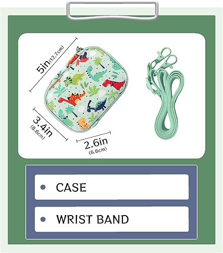 Miniatura 2 de Leayjeen Kids - Estuche para cámara compatible con juguetes de cámara para niños GoopowMgaoloHOOMOONHangrui y cámara de video digital para niños,