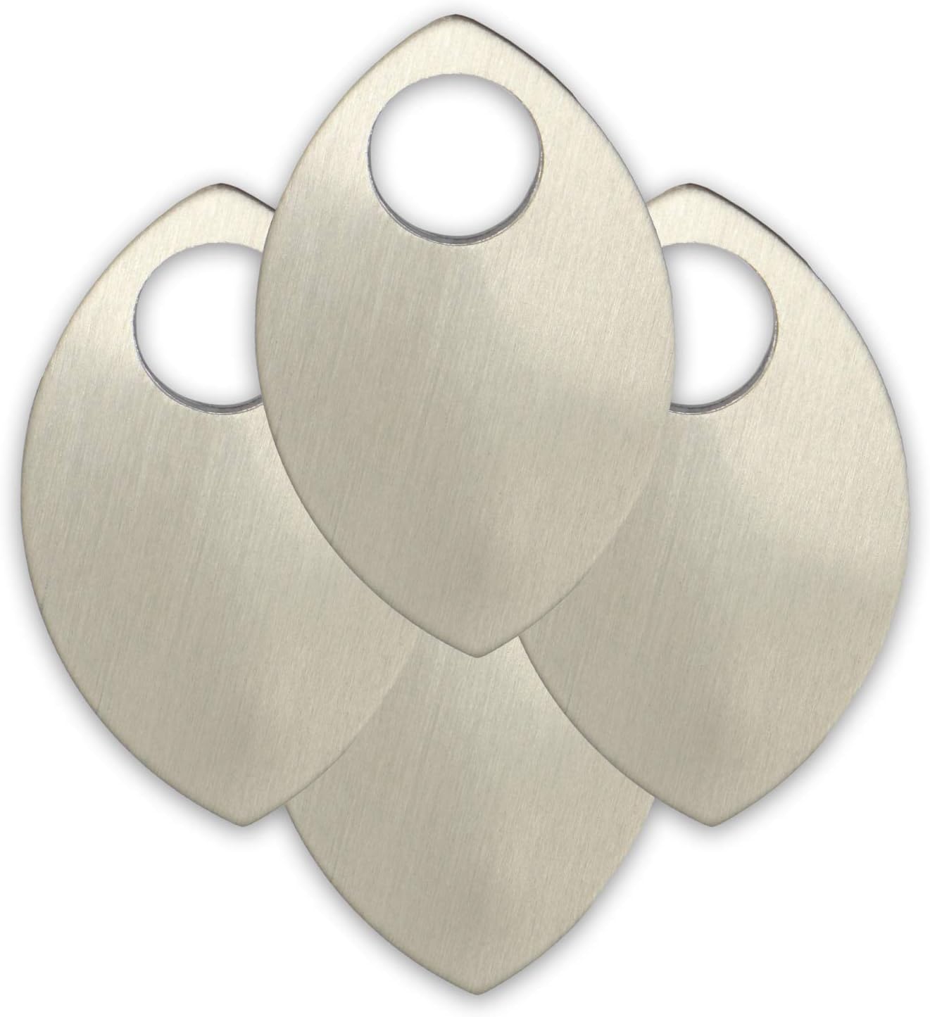 TheRingLord.com Large Anodized Aluminum Scales - Champagne - 100 Scales