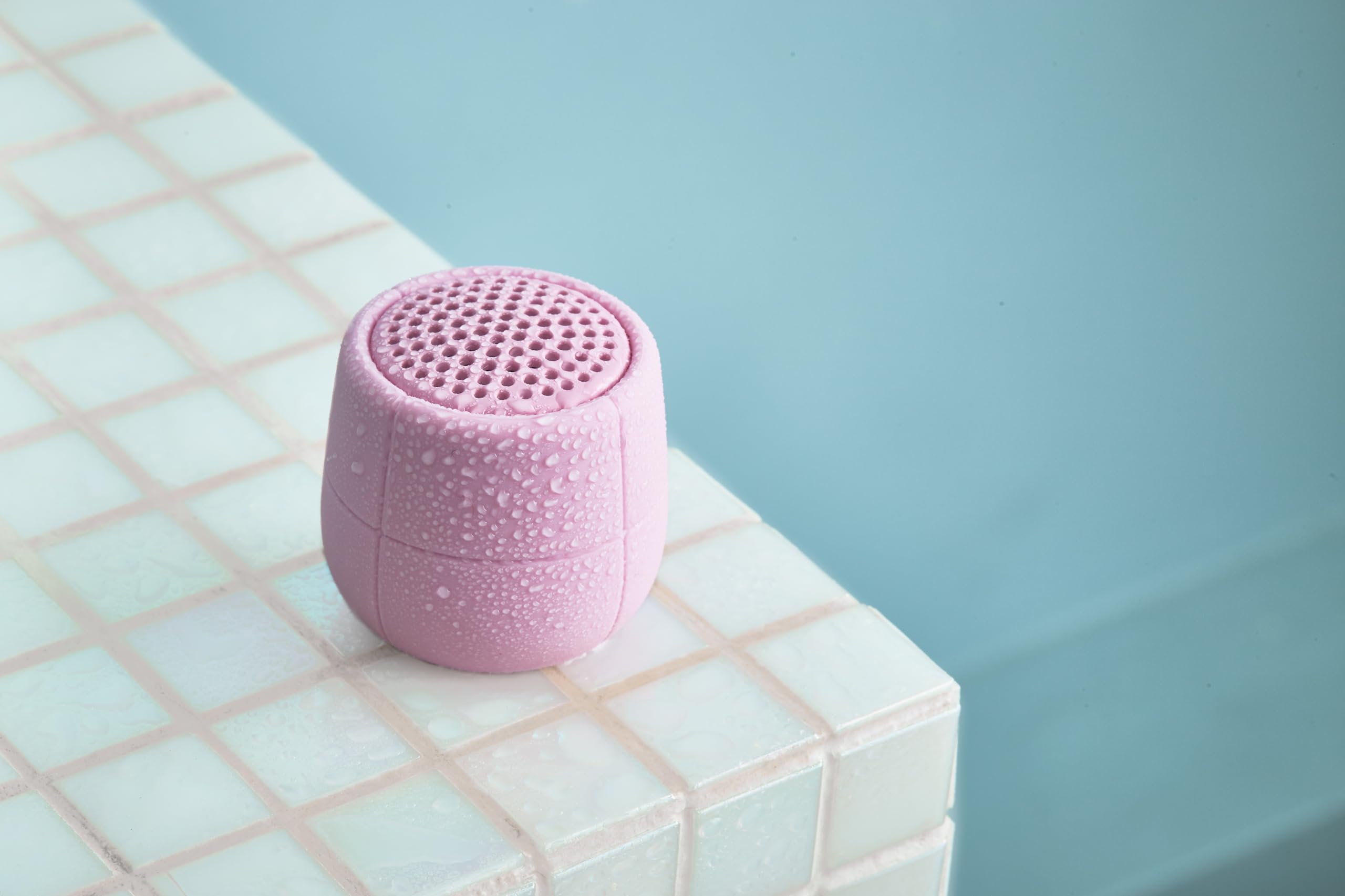 Lexon MINO X - Haut-Parleur Bluetooth Portable IPX7 Flottant et résistant à l'eau - 3W - Rose