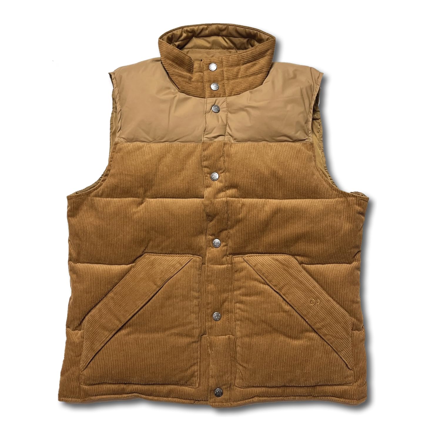 【未使用タグ付き】オーシャンパシフィック OP コーデュロイ ダウンベスト L Ocean Pacific（オーシャンパシフィック）の「【OP / オーピー