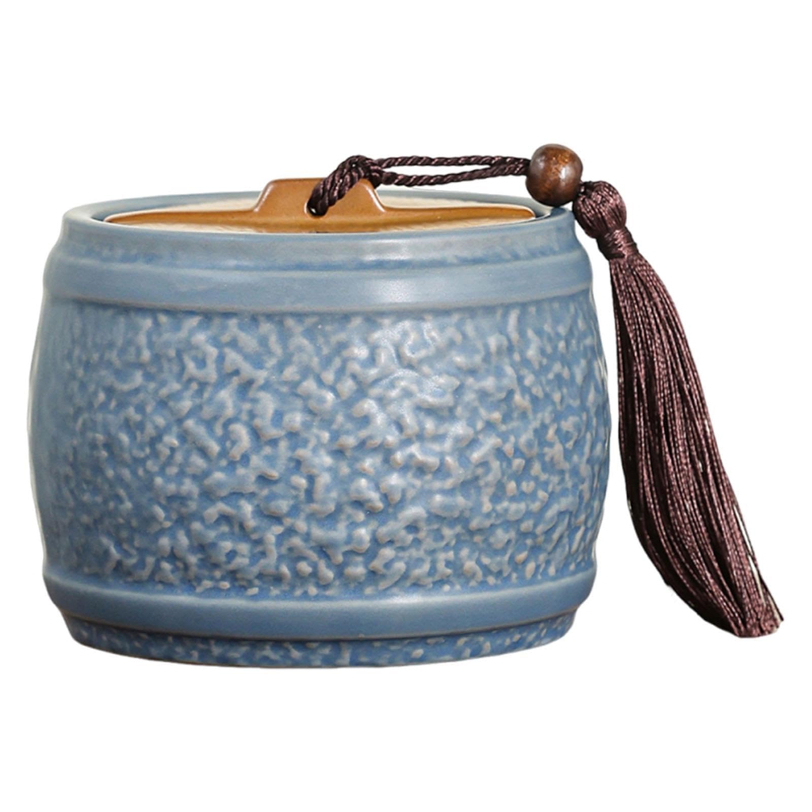 Boîte De Rangement En Céramique Le Thé, Boîtes À Sucre Vintage Tea Caddy