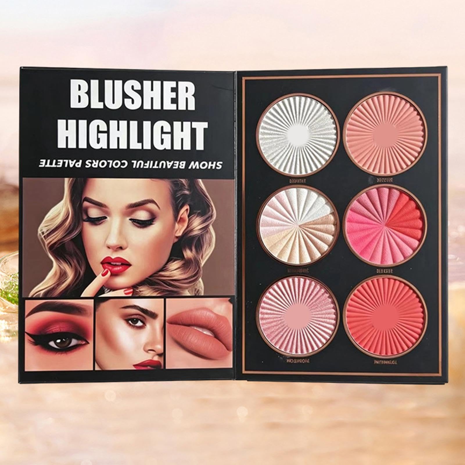 Palette di ombretti multifunzione correttore viso con formato | Kit di ombretti per il trucco per viaggi, spostamenti quotidiani, appuntamenti e uscite notturne