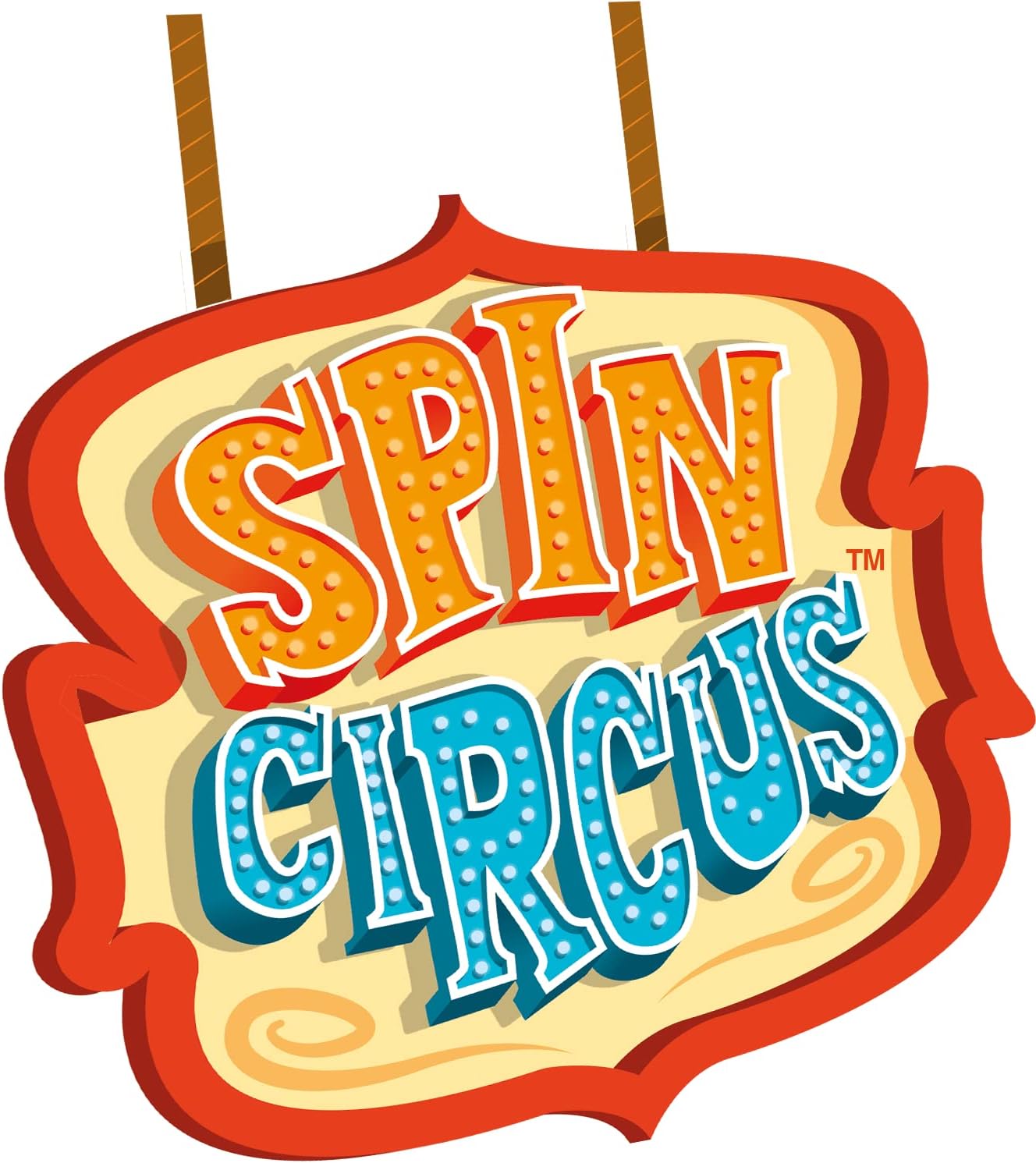 Blue Orange | Spin Circus | Board Game | Ages 4+ | 2-5 Players | 10 Minutes Playing Time