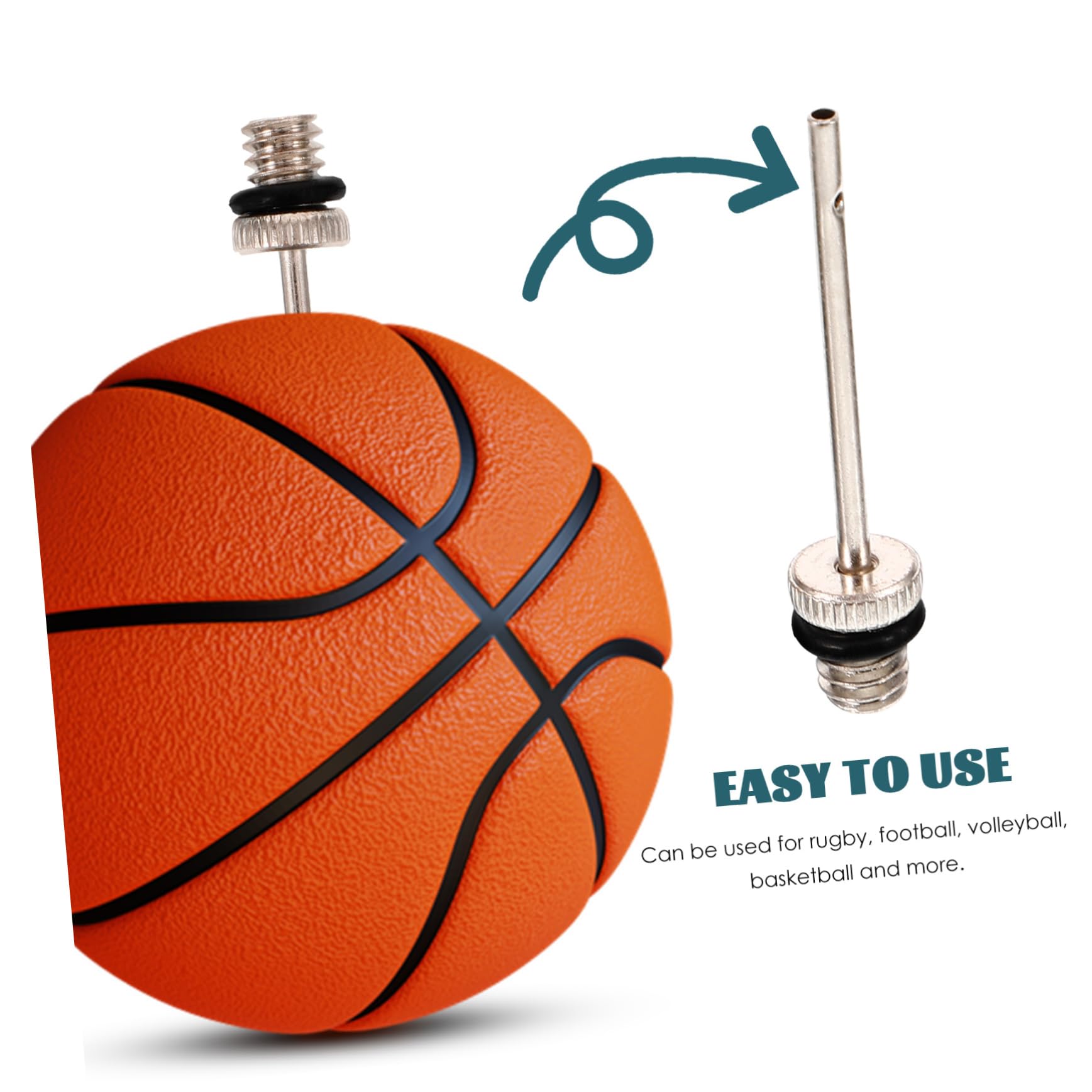 Iplusmile Lot De 20 Aiguilles De Pompe à Air Pour Ballon De Football