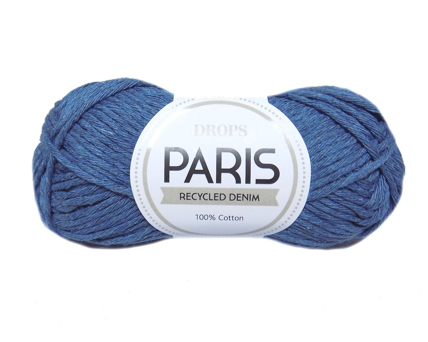 Drops Paris Recycled Denim Cotton Yarn 102 - Spray Blue — image 1
