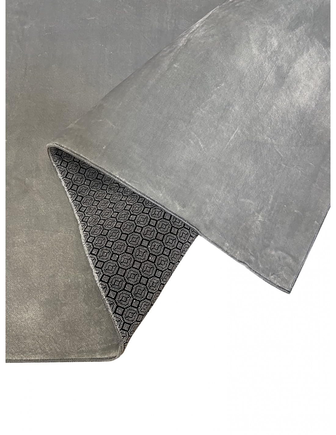 Mani Textile Tapis Uni Gris 80x150m