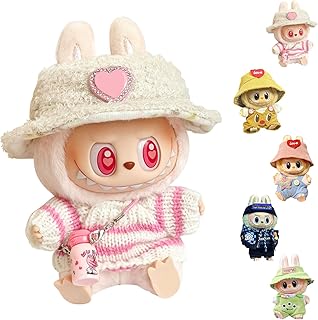 Ropa de muñeca para la-bubu, Disfraces para muñecas La-bubu, Adecuado para Todas Las muñecas de 17 cm, Accesorios la-bubu,...