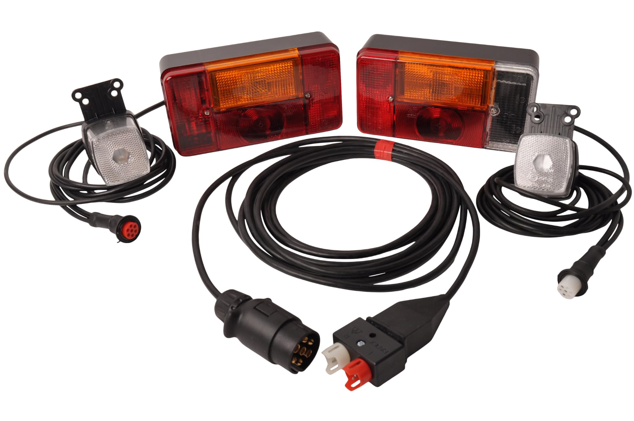 Juego de luces Radex serie 5001, conector de 7 pines, 5000 mm, 1500 mm