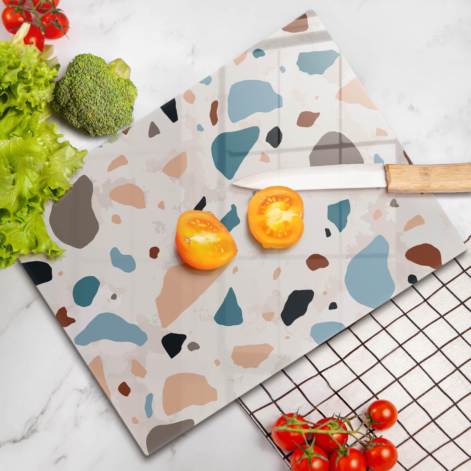 Tabla de cocina | Multicolor | Superficie impresa