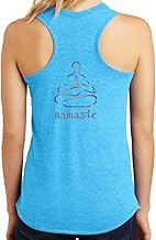 V&ecirc;tements de yoga pour femmes D&eacute;bardeur Namaste Lotus Racerback