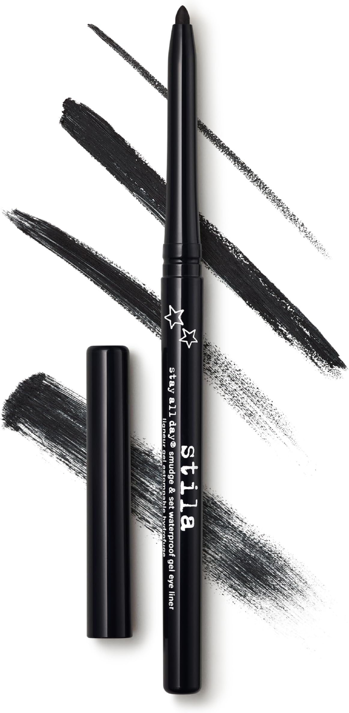 Stay All Day® Smudge & Set Waterproof Gel Liner | Long-Wear Gel Eyeliner Pencil for Tightlining, Waterline & Smoky Eye Looks | 12-Hour Wear, No Budge & Fade-Proof