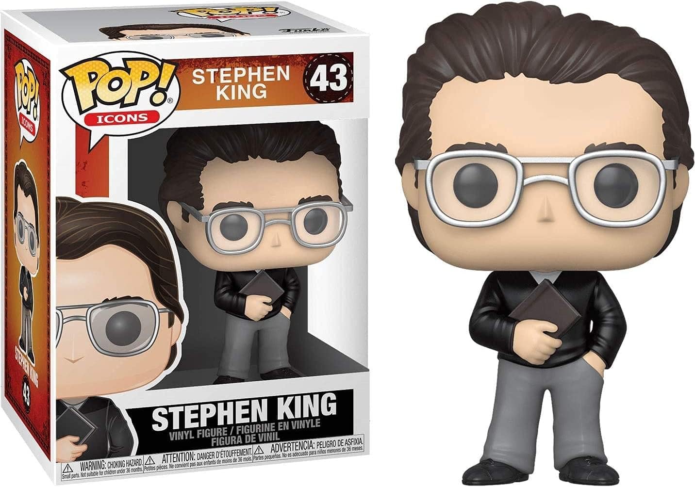 Funko Pop! Icons: Stephen King, Multicolor