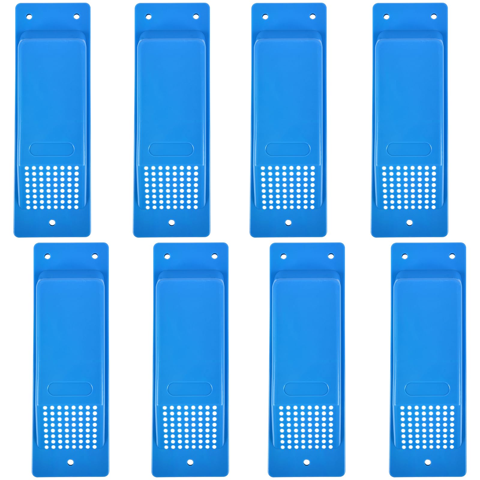 Contrôler la condensation avec le kit de 8 accessoires d'aération à flux transversal bleu
