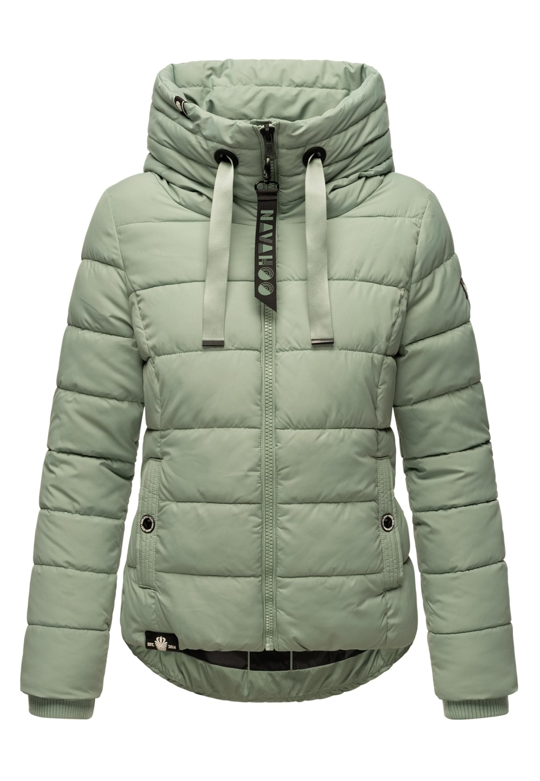 Navahoo B930 Veste d'hiver matelassée pour femme Col montant doublé