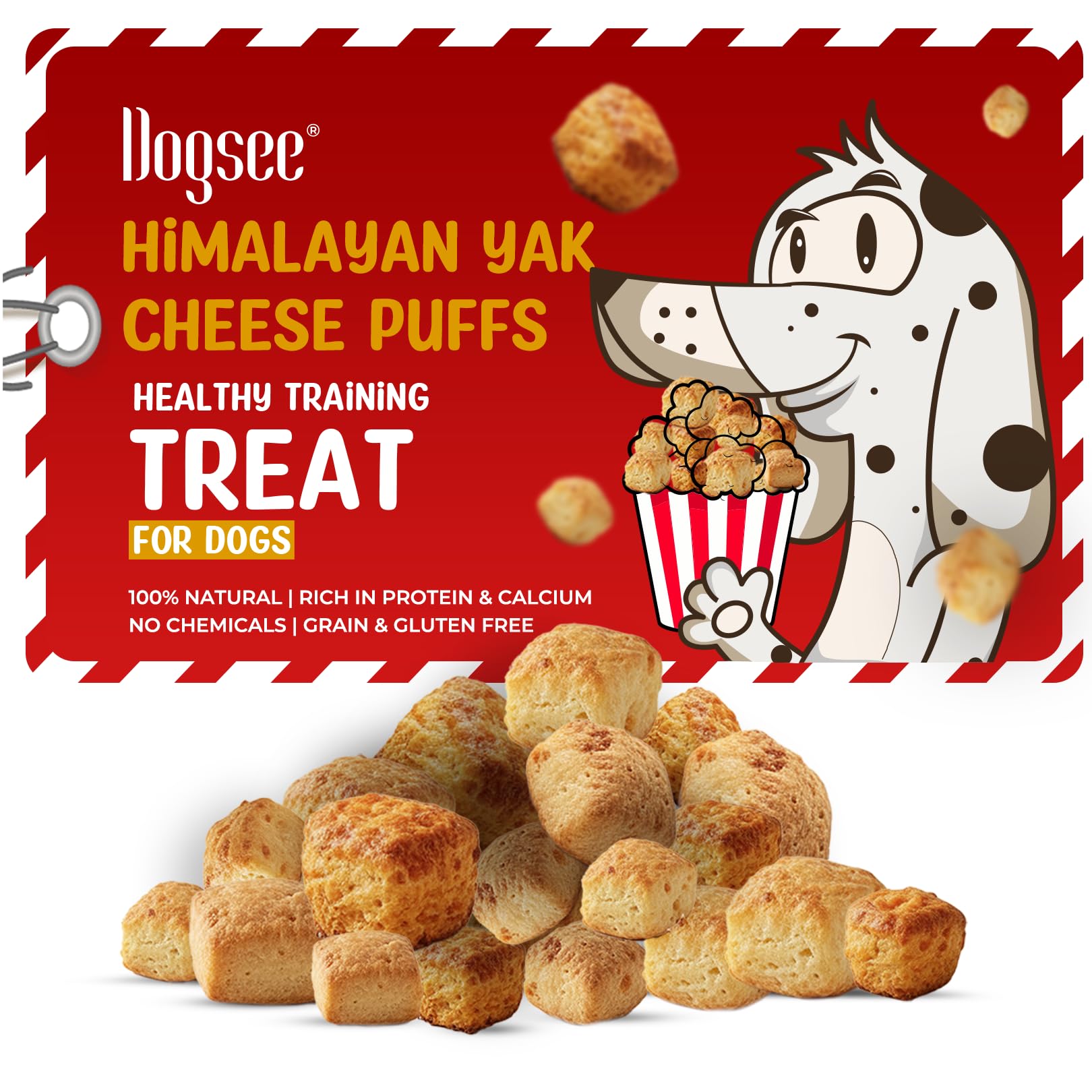 Dogsee Mini Pops: Mini bite-sized Dog Training Treats 70g