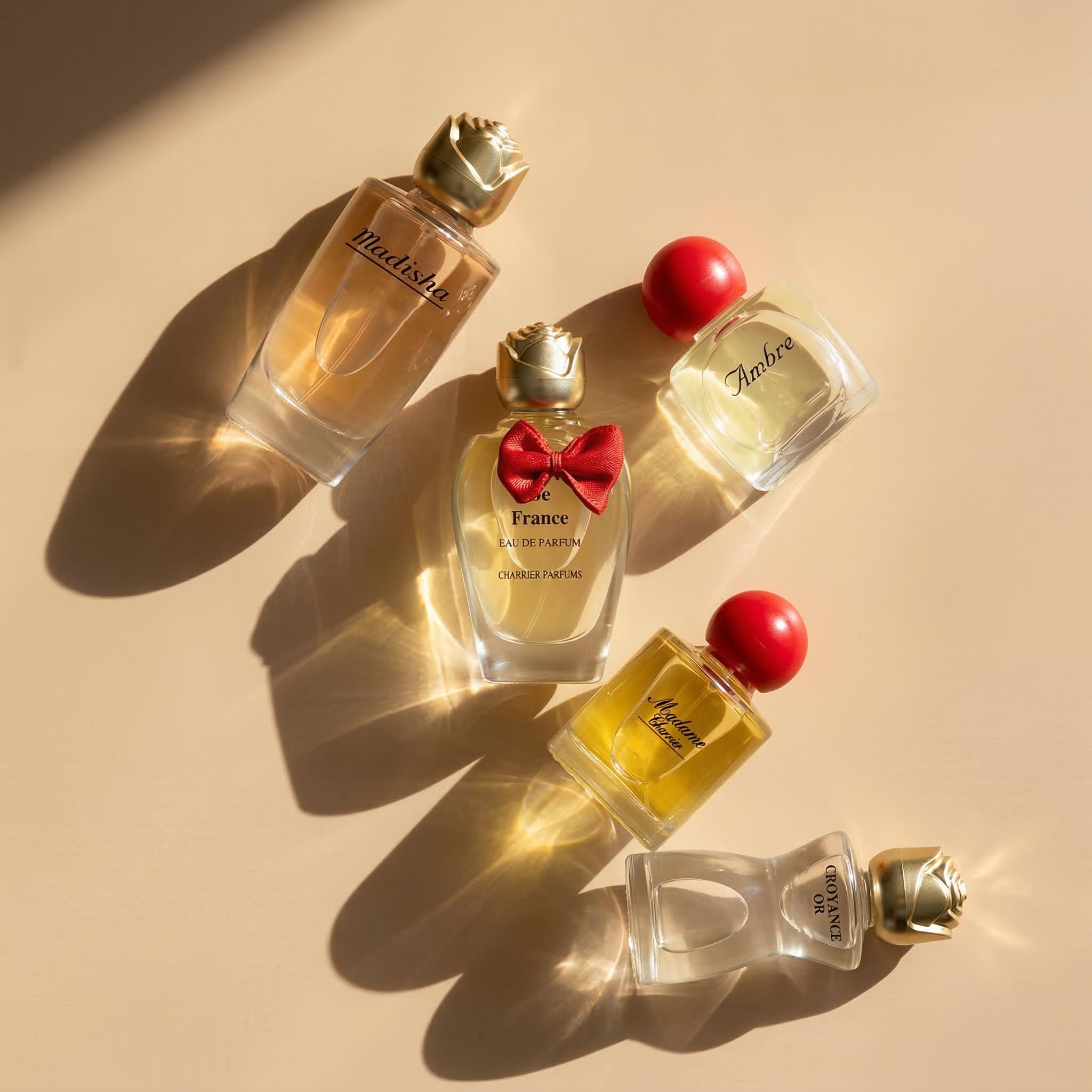 Charrier Parfums "Collezione Lusso" Cofanetto di 5 Eau de Parfum in miniatura 49,7 ml