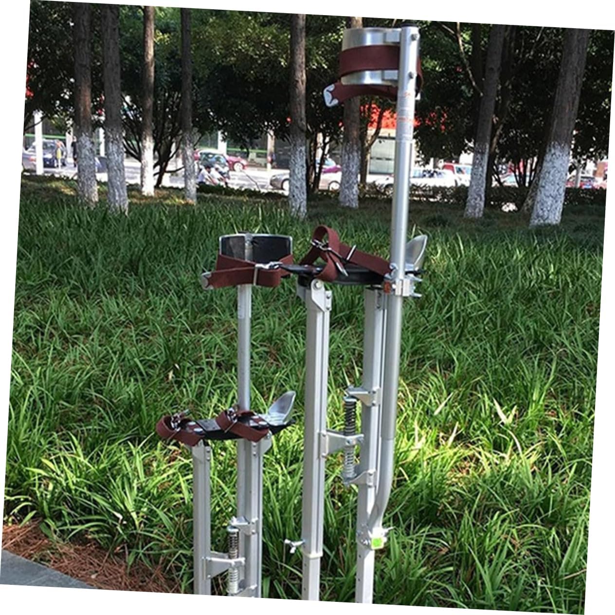 ibasenice Stilt Heel Parts Leg Band for Drywall Painting Stilts Fixing Strap Adjustable Leg Fixation Strap Drywall